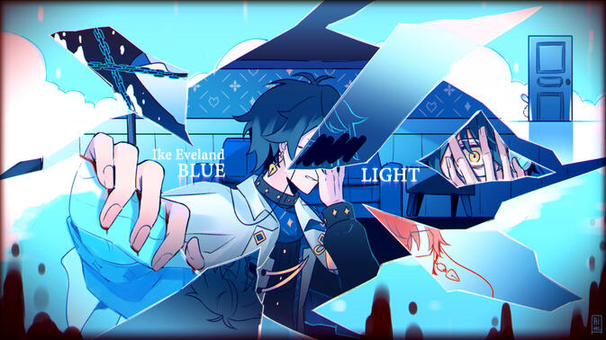 Blue light 2023 fanart